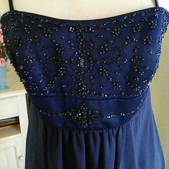 David's Bridal Strapless Convertible Dress - Picture 2 of 11